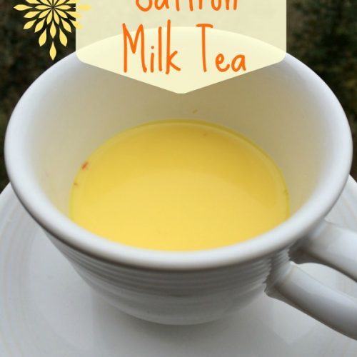 Saffron Milk Tea A Recipe for Depression and General Wellness Eat