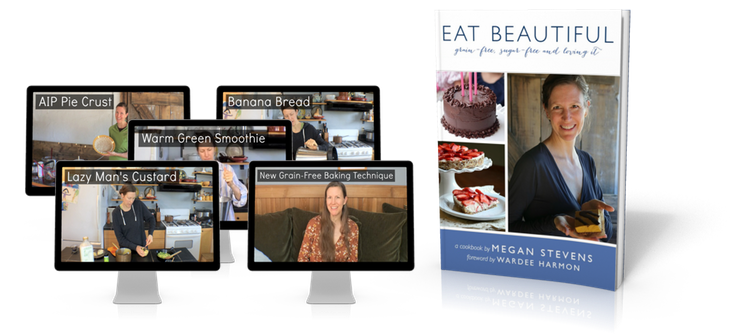 Eat Beautiful 5 Video Bonus Package with Book face left