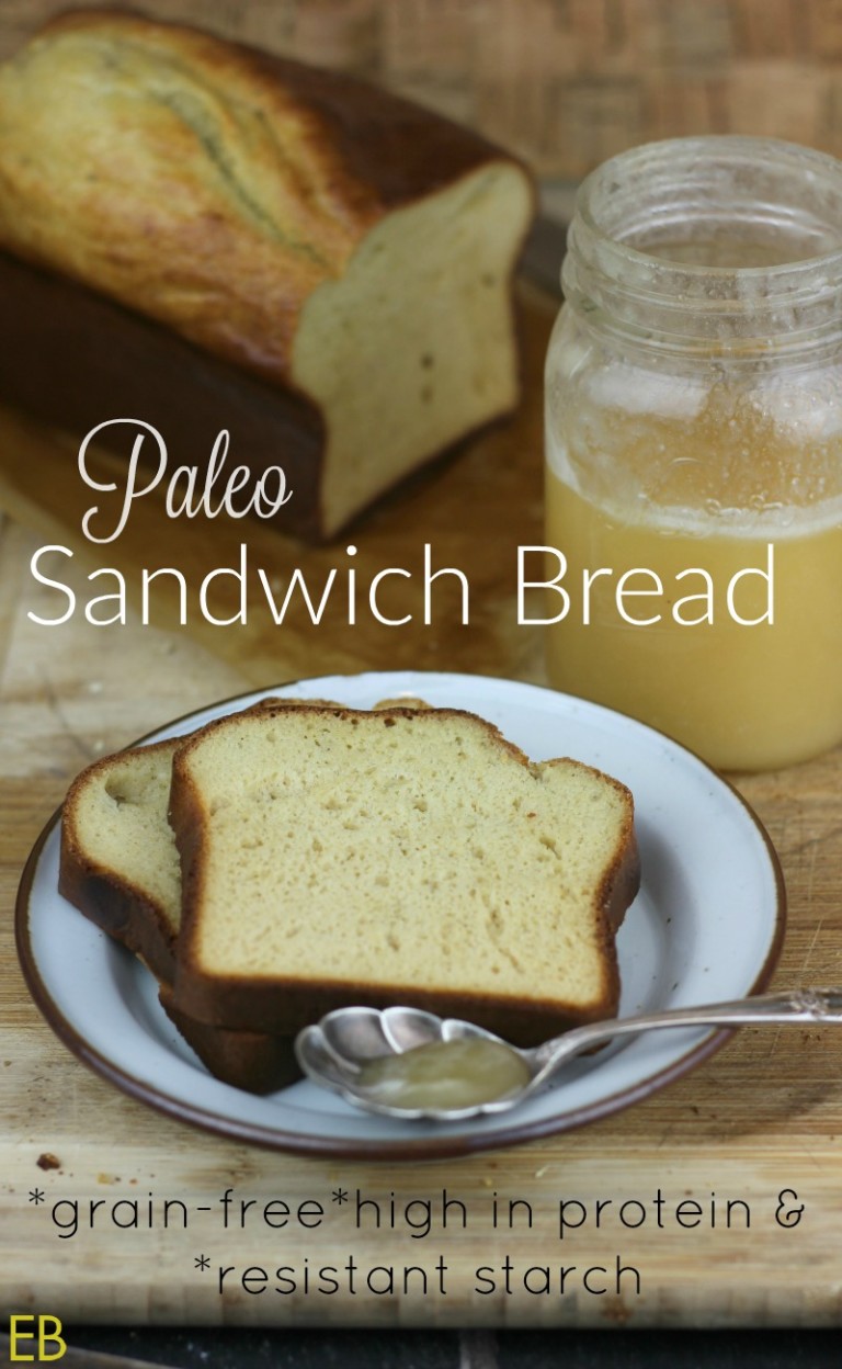 Paleo SANDWICH BREAD (high protein, grainfree, FAST) Eat Beautiful
