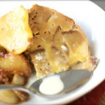 Instant Pot Bread Pudding with optional Caramelized Pears and optionally grain-free/Paleo.