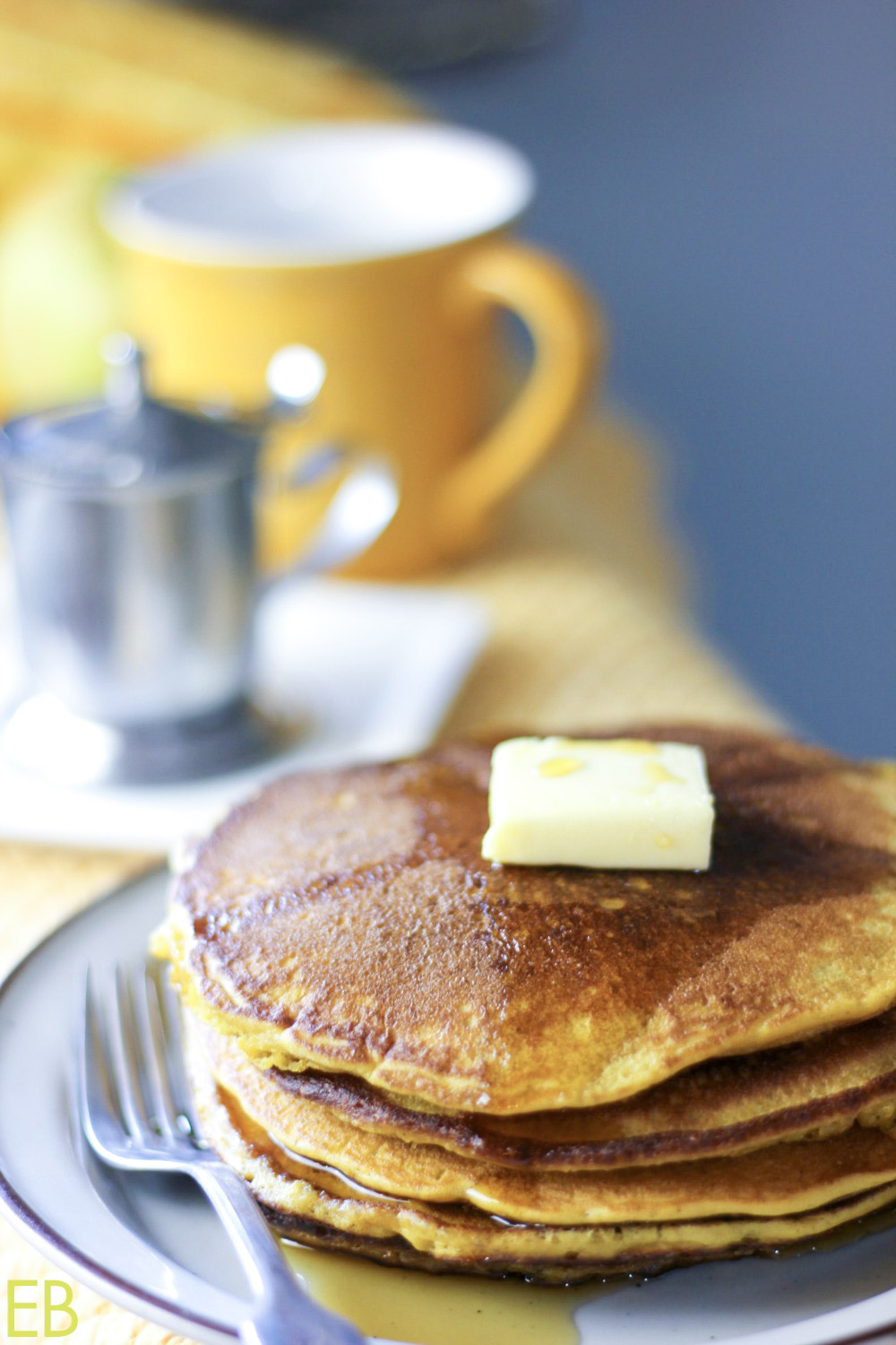 These are perfect pancake recipe you've been looking for! Paleo Pumpkin Pancakes are healthy with great protein, nourishing fat and complex carbs — great energy for all day, plus SOOO yummy! #paleo #pancakes #grainfree #pumpkin #ottoscassavaflour #cassava #glutenfree #breakfast