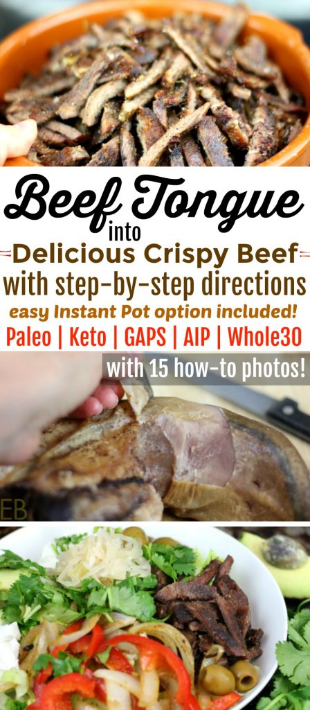 Beef Tongue into Delicious CRISPY BEEF (with Instant Pot option) - Eat ...