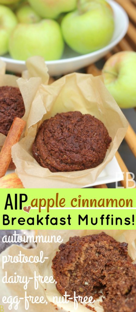 AIP Apple Cinnamon Breakfast Muffins