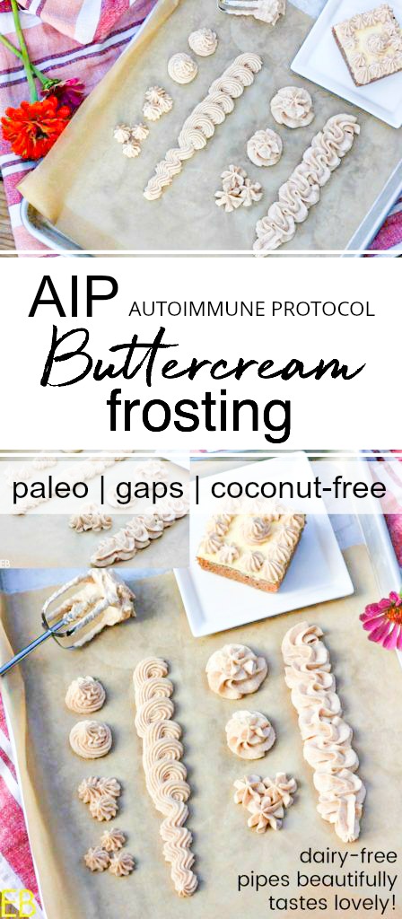 piped aip frosting