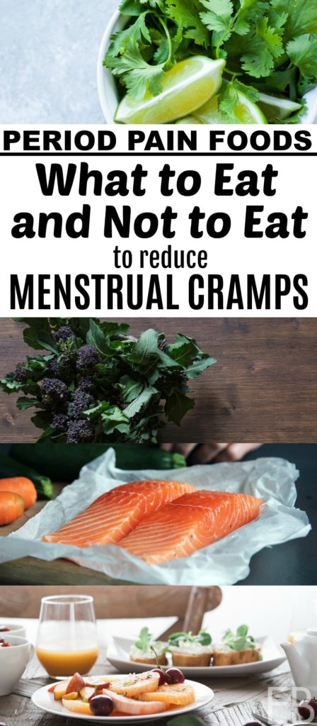 Period Pain Foods: What to Eat and Not to Eat to Reduce Menstrual Cramps #periodpain #menstrualcramps #whattoeatcramps #naturalremedies #crampremedy #estrogens