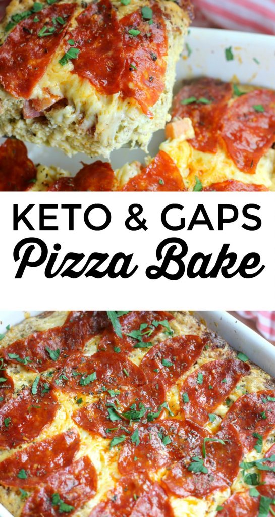 KETO Pizza Bake {GAPS Diet too!} - Eat Beautiful