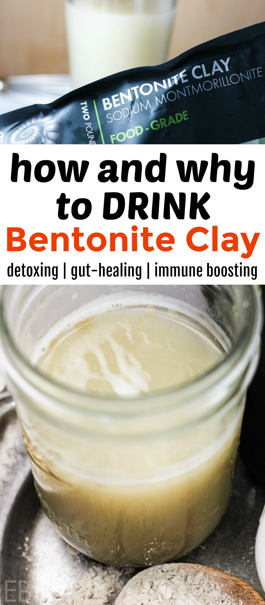 How and Why to Drink Bentonite Clay (antiradiation, detox, gut & more