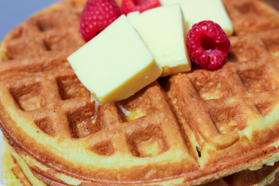 Keto Coconut Flour Waffles nut-free, GAPS, Low-carb, Paleo - Eat