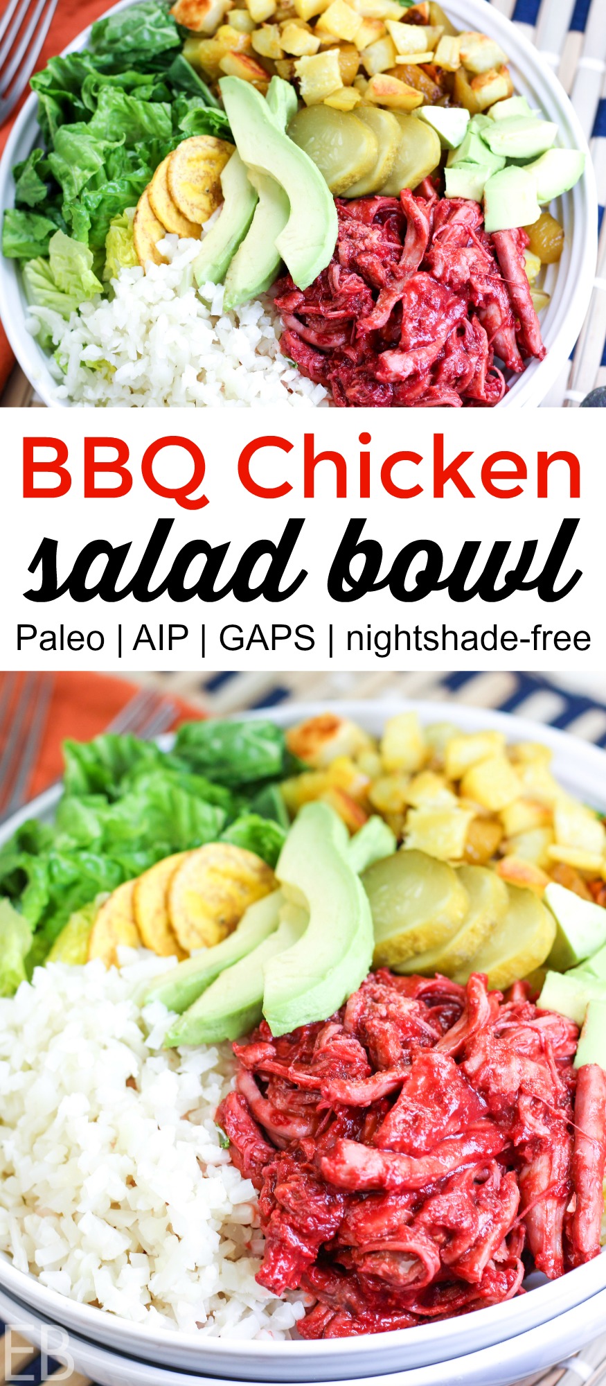 AIP BBQ Sauce & BBQ Chicken Salad Bowl (Paleo, AIP & GAPS) Eat Beautiful