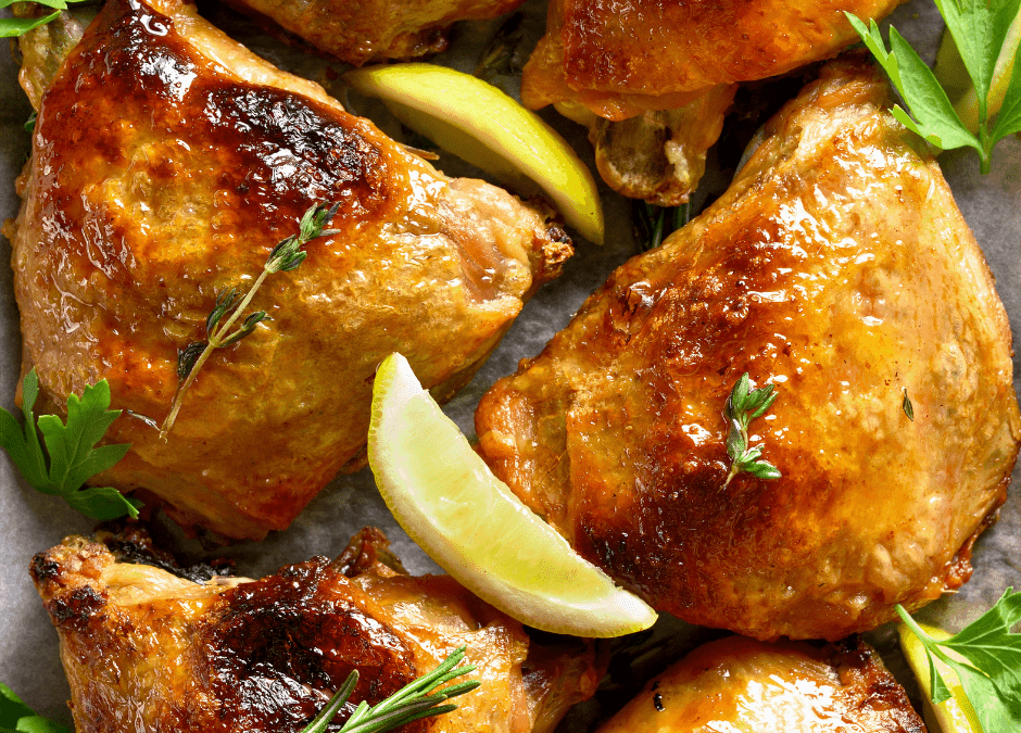 keto chicken thighs with lemon wedges is one of 25+ keto budget meals.