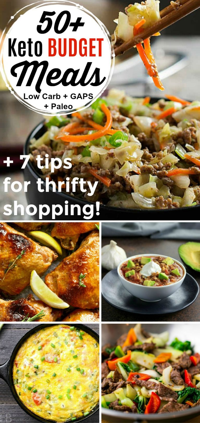 50+ Easy Keto & Low Carb Meals on a Budget (+ 7 Tips for Shopping) Eat Beautiful