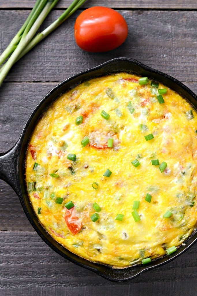 keto frittata is one of 25 keto meals on a budget