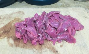 thinly sliced sirloin steaks for kabobs