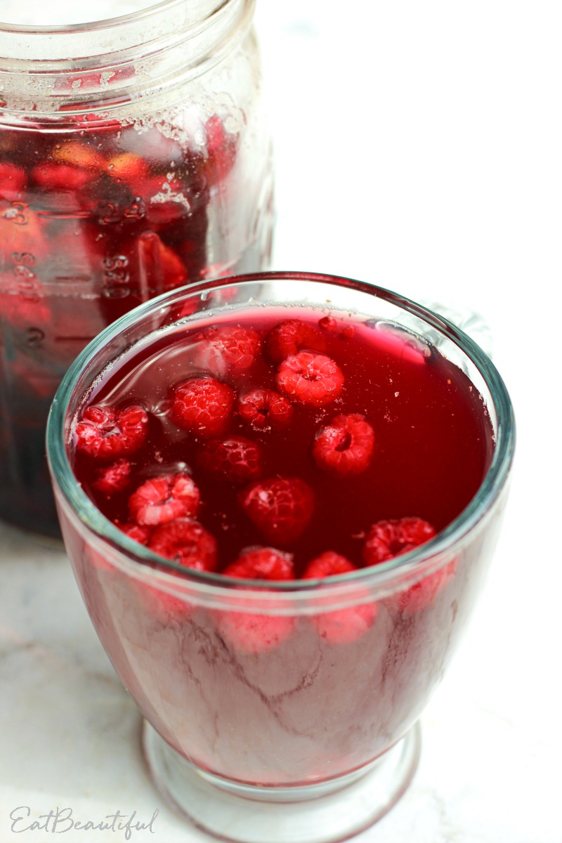Raspberry Beet Kvass from Eat Beautiful