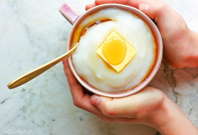 Rice Flour Porridge (2Ingredient Hot Cereal) Eat Beautiful