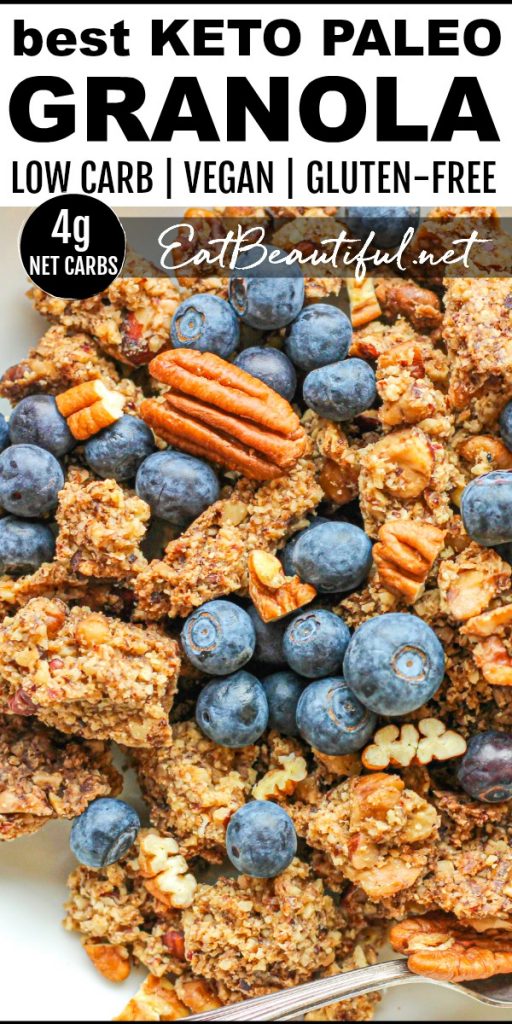 Best Grainfree Granola Recipe (Paleo Vegan Keto) Eat Beautiful