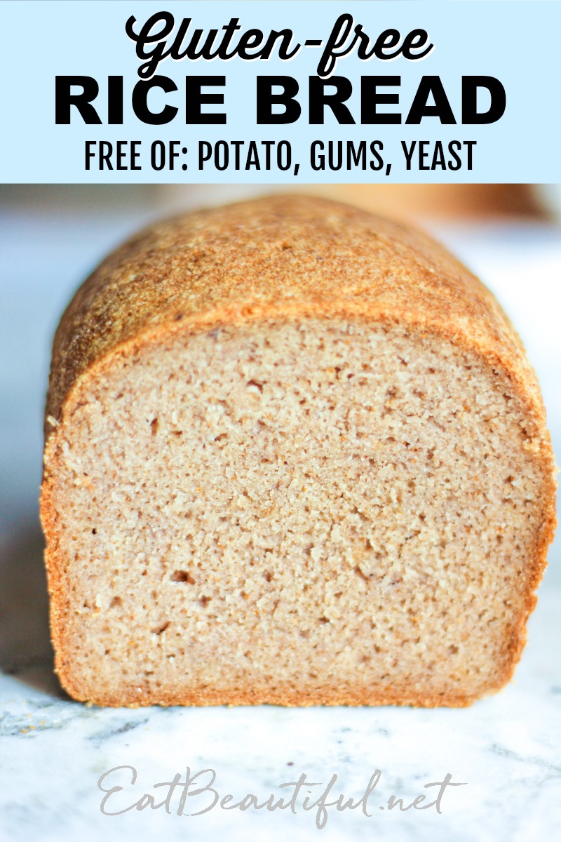 Gluten Free Bread Recipe Without Flaxseed (Machine or Oven)