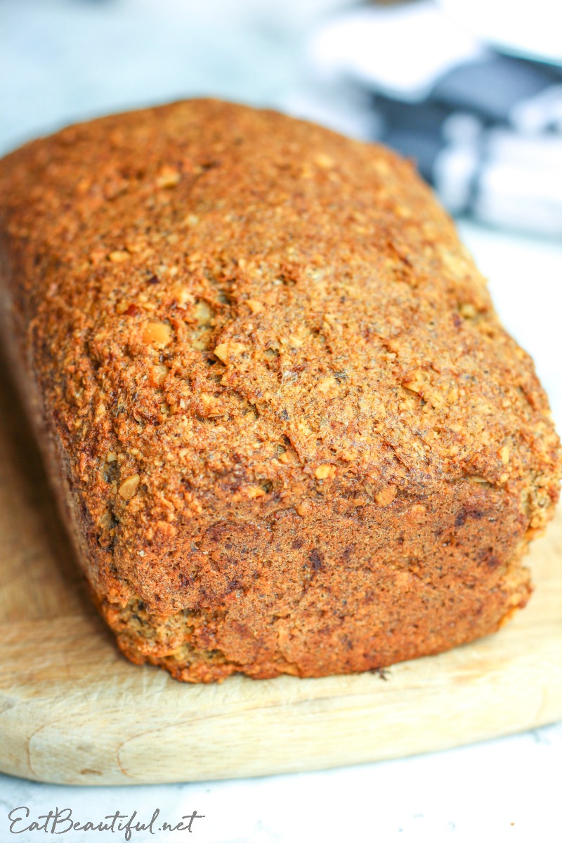 whole loaf of keto low carb sourdough bread