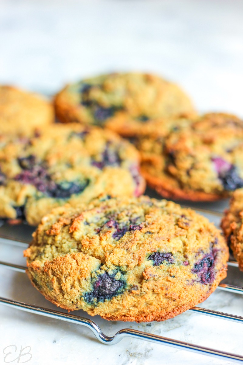 up close view of cooling aip breakfast cookies