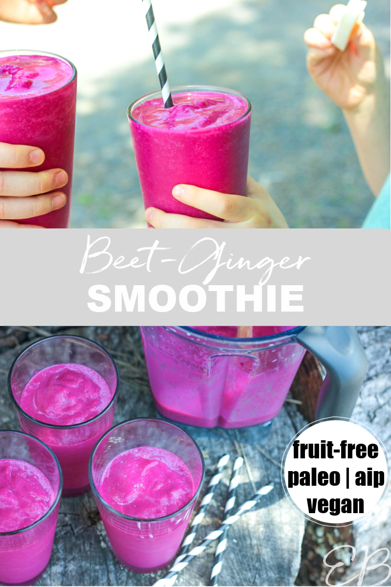BEET-GINGER Smoothie (Paleo | AIP | GAPS | Vegan) - Eat Beautiful