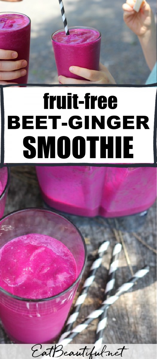 Picture of BEET-GINGER Smoothie (Paleo | AIP | GAPS | Vegan) - Eat Beautiful