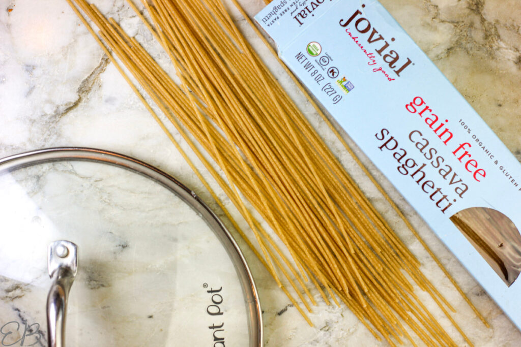 How to Cook Cassava Pasta in Instant Pot (Jovial brand, Paleo, AIP