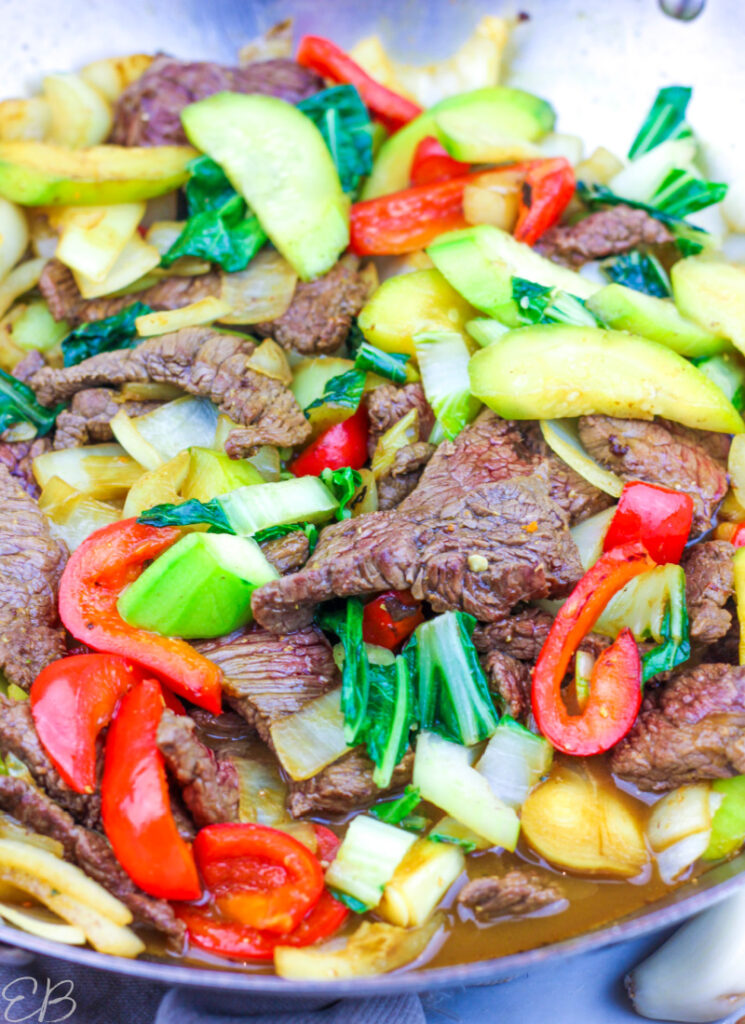 Paleo Beef Stir Fry with Easy Teriyaki Sauce — Keto, AIP, Whole30 Eat