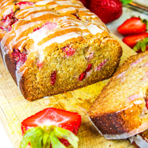 Keto Strawberry Bread (Vegan, Glutenfree) Eat Beautiful