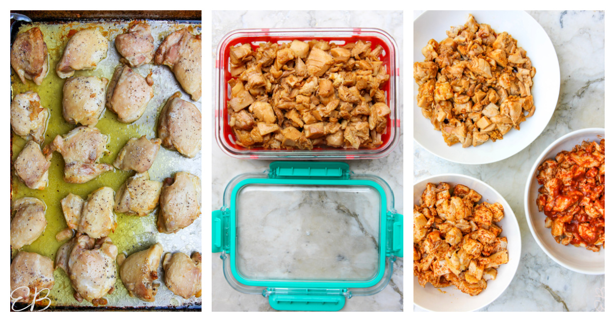 Meal Prep Sheet Pan Chicken Thighs Eat Beautiful