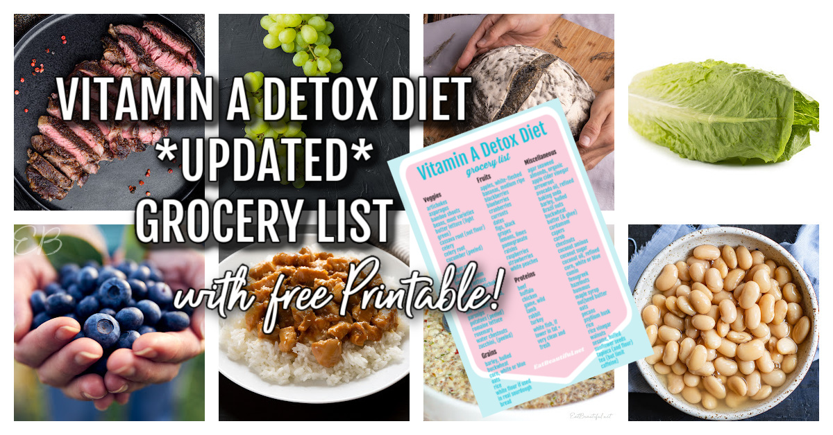 Vitamin A Detox Diet + Free Printable Food Lists - Eat Beautiful