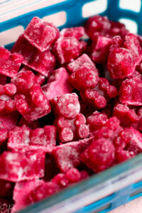 frozen cranberry gummy bears