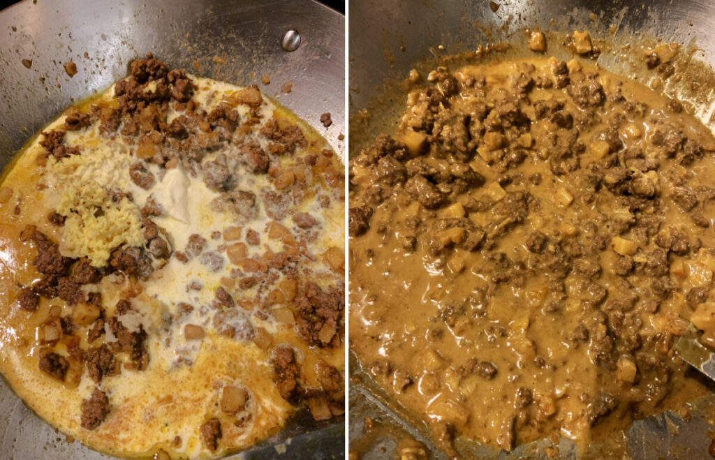 Paleo AIP Coconut GROUND BEEF CURRY with Turmeric (LowFODMAP, Whole30