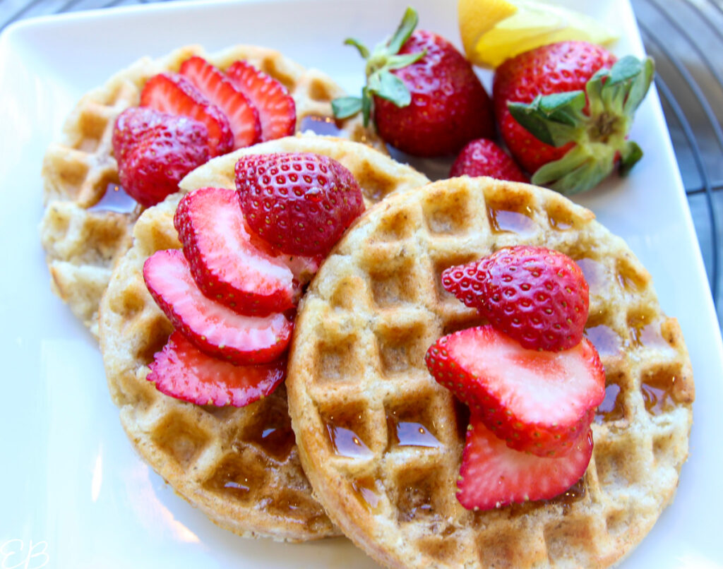Glutenfree Eggfree Waffles (Paleo, Vegan) Eat Beautiful