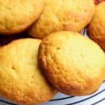 up close photo of golden diatomaceous earth biscuits