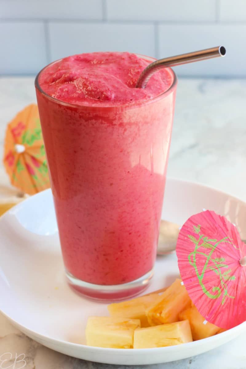 Low-FODMAP Tropical Berry Smoothie - Eat Beautiful