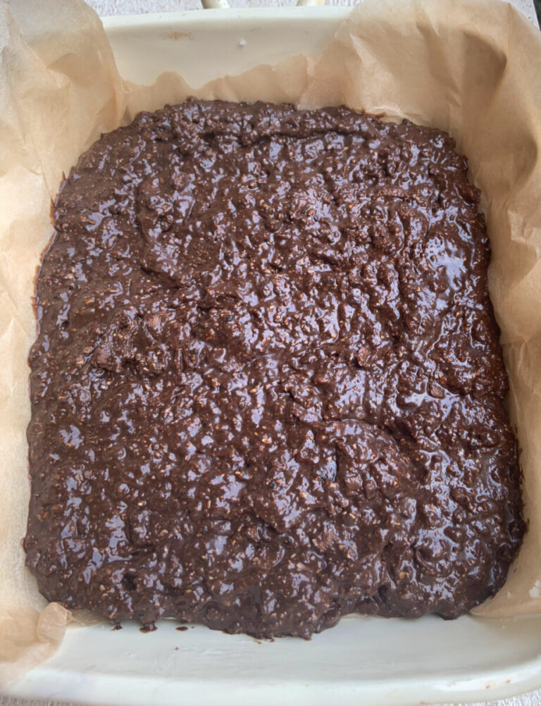 Apple Carob Brownies (Glutenfree, AIP, Paleo, Vegan, high fiber) Eat