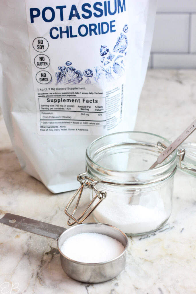 Homemade Lite Salt/Salt Substitute Recipe (Morton Copycat) Salt