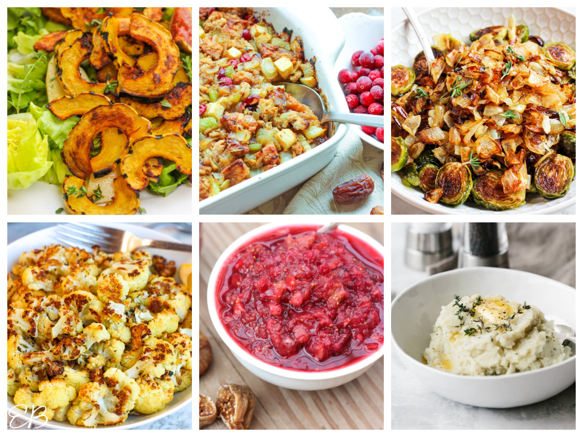 6 photos of AIP side dish recipes for thanksgiving, christmas and holidays