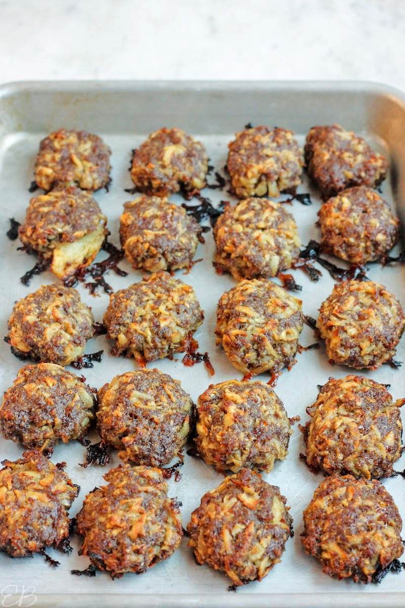 pan of paleo aip poppers just baked