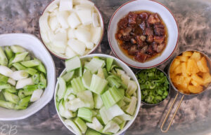 ingredients for paleo sweet and sour chicken