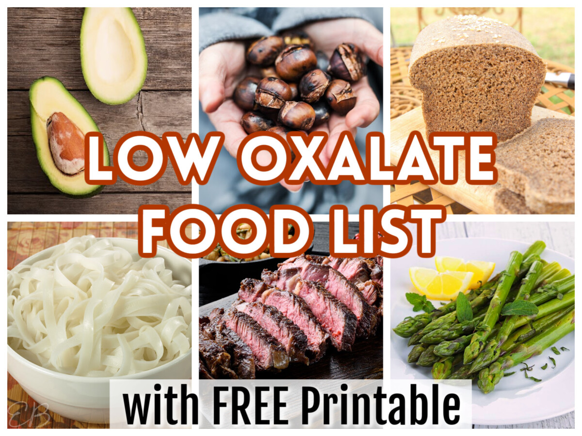 Low Oxalate Food List (with FREE Printable PDF) - Eat Beautiful