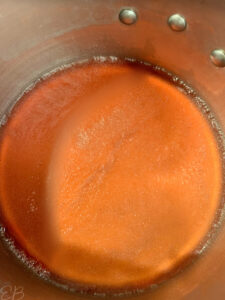 cranapple juice with gelatin blooming
