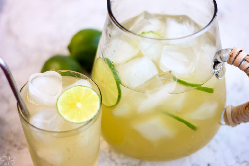 Easy Homemade Limeade (refined sugar free, Paleo, AIP, Keto) Eat