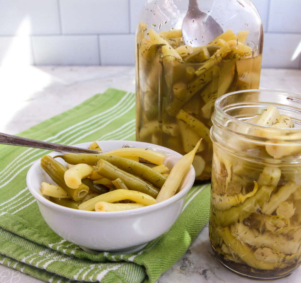 Easy Pickled String Beans no sugar, Paleo, Keto Eat Beautiful