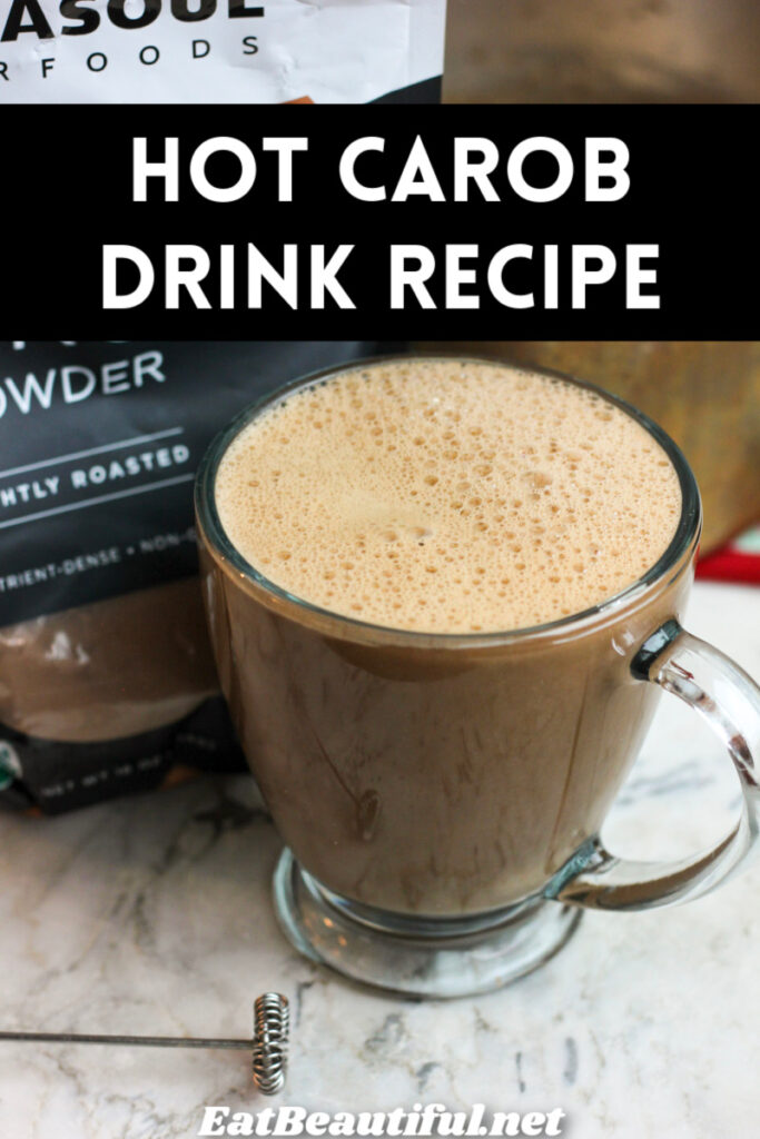 Hot Carob Drink recipe, with bulk Powder Mix option (Paleo, AIP