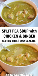 Instant Pot Split Pea Soup with Chicken and Ginger (Gluten-free, Low ...