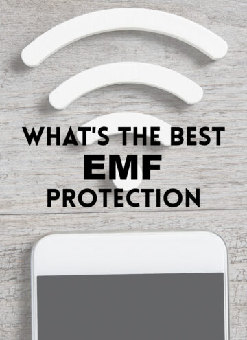What's the best EMF protection wording over a wifi signal from a cell phone