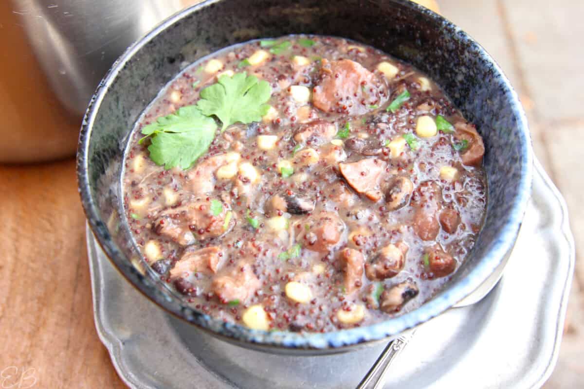 High Calcium Beef Stew with Beans & Finger Millet - Eat Beautiful