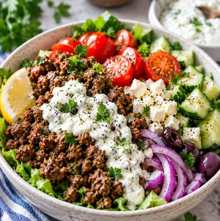 greek bowl up close